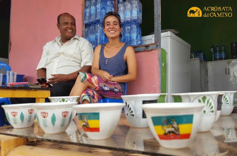 tomar café en Etiopía
