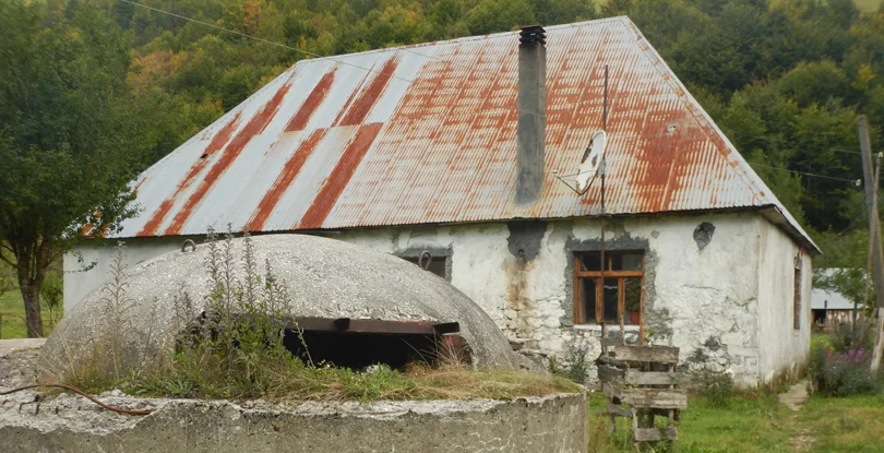 bunkers albania
