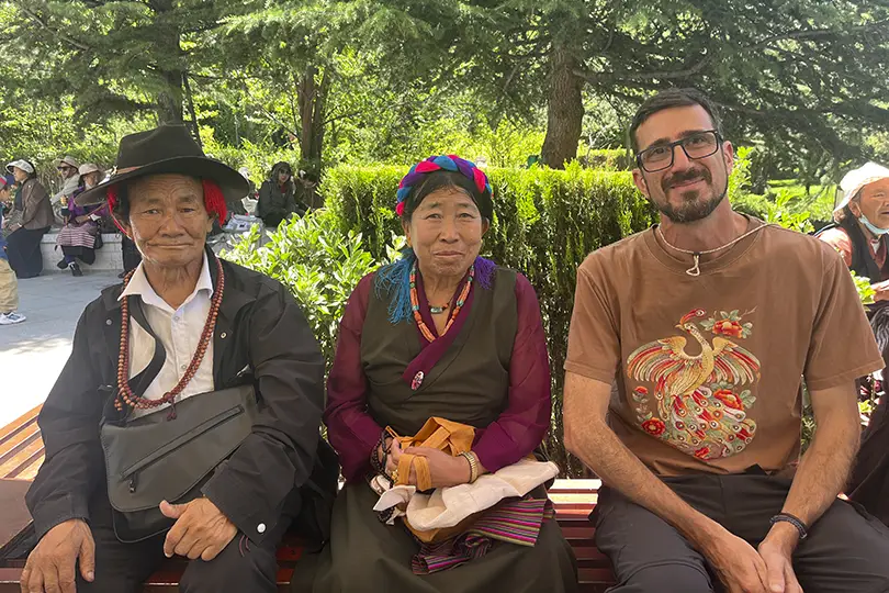 peregrinos tibetanos