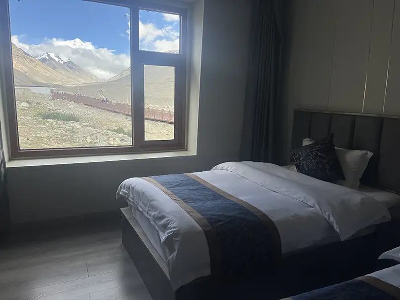 hoteles en campamento base everest  